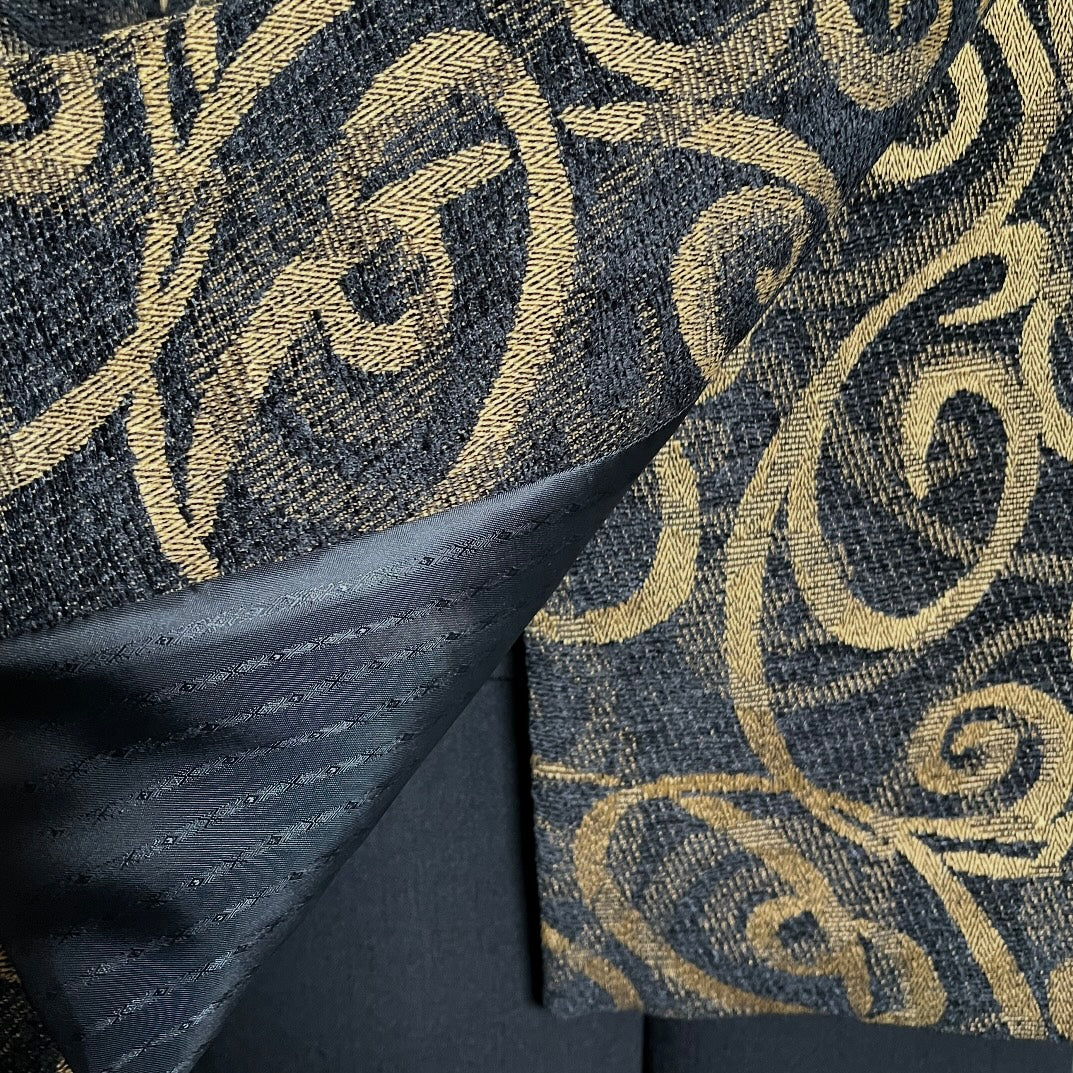 Clasique Jacket - Golden Swirl