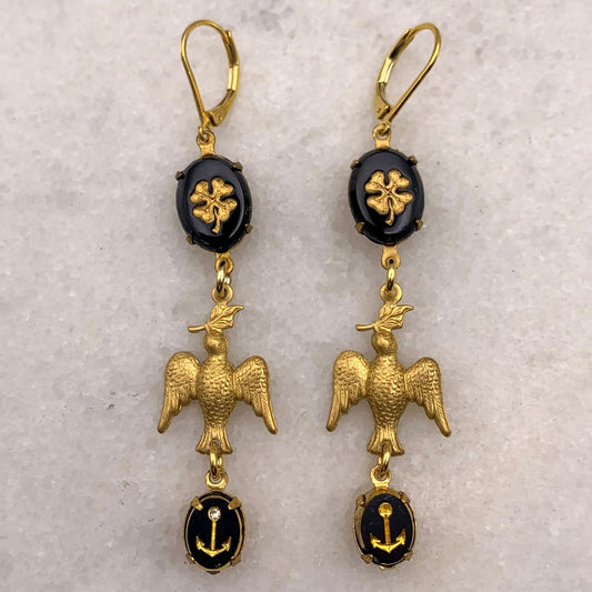 Peace And Luck Earrings