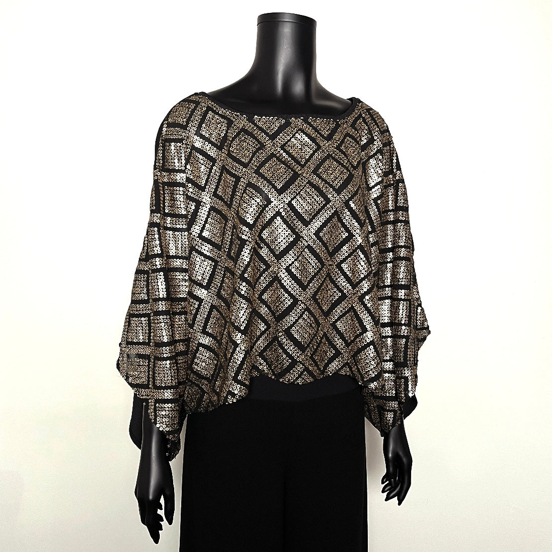 gold sequin top evening wear event wear made in melbourne eloise the label