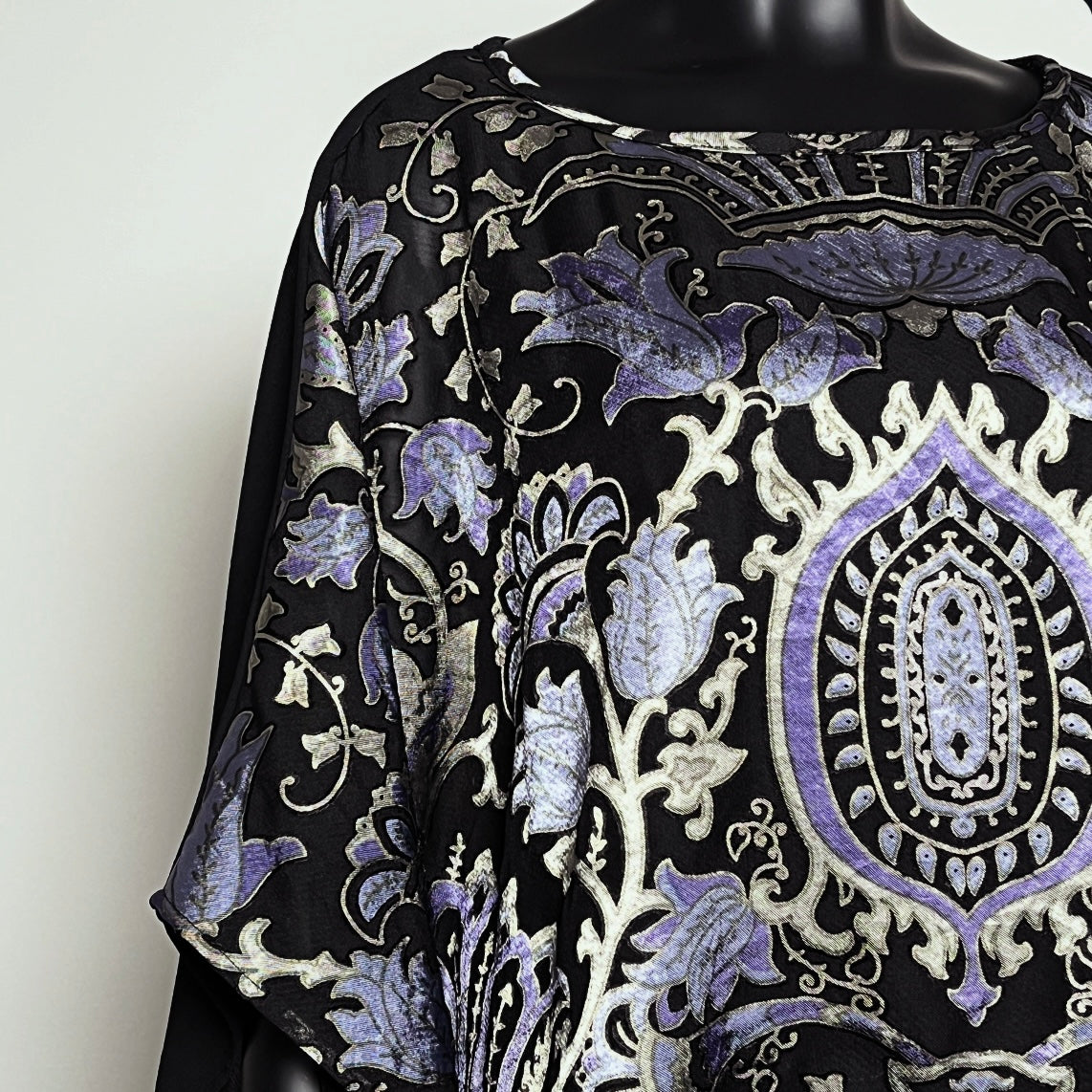 Havana Top - Purple Floral