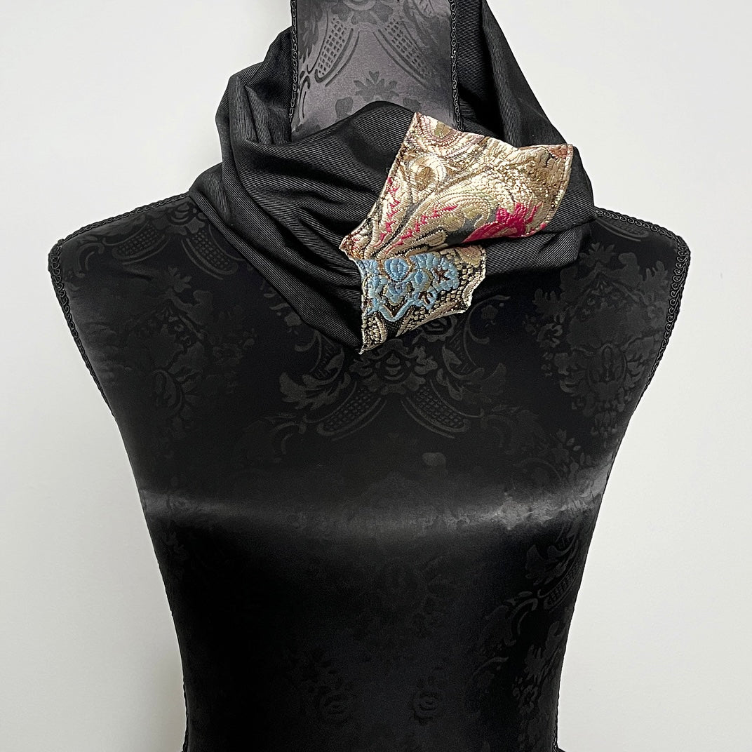 Loop scarf infinity scarf brocade made in melbourne eloise the label