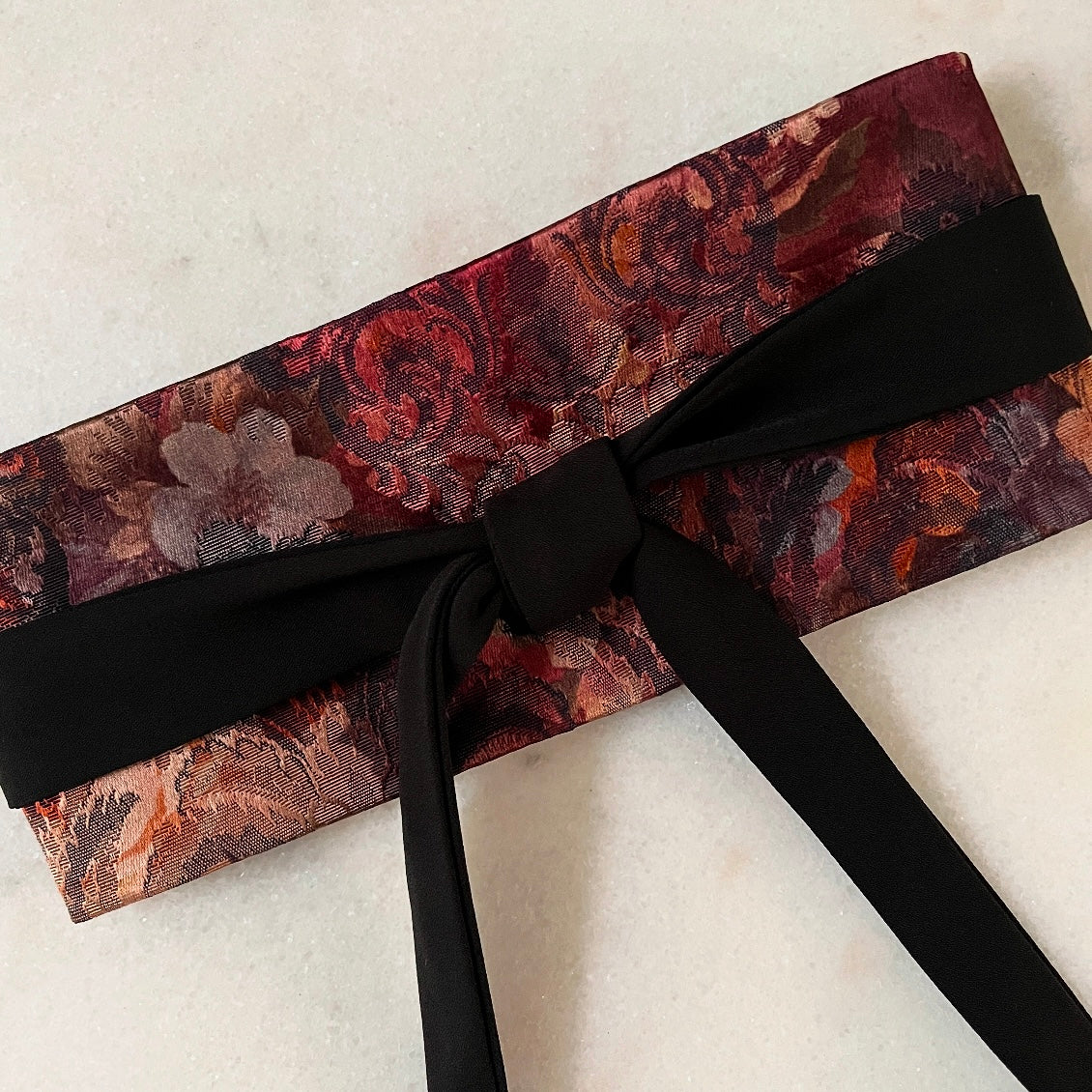 Obi Belt - Luxe Tapestry Jacquard