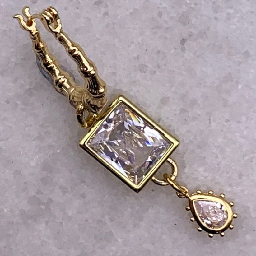 Opulence Gold Drop Earrings