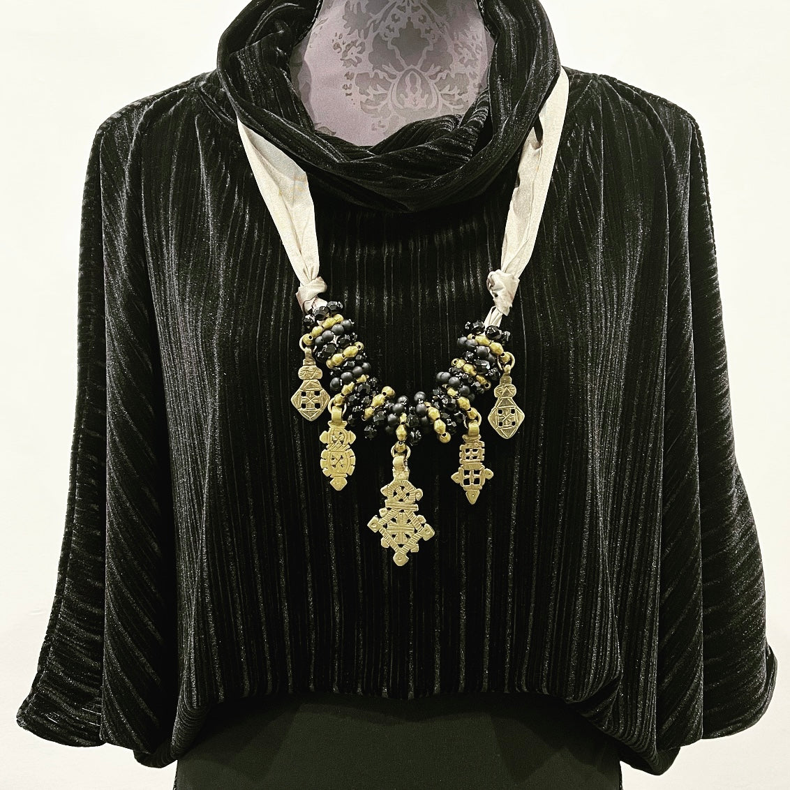 Bullets To Beauty Necklace - One of a kind