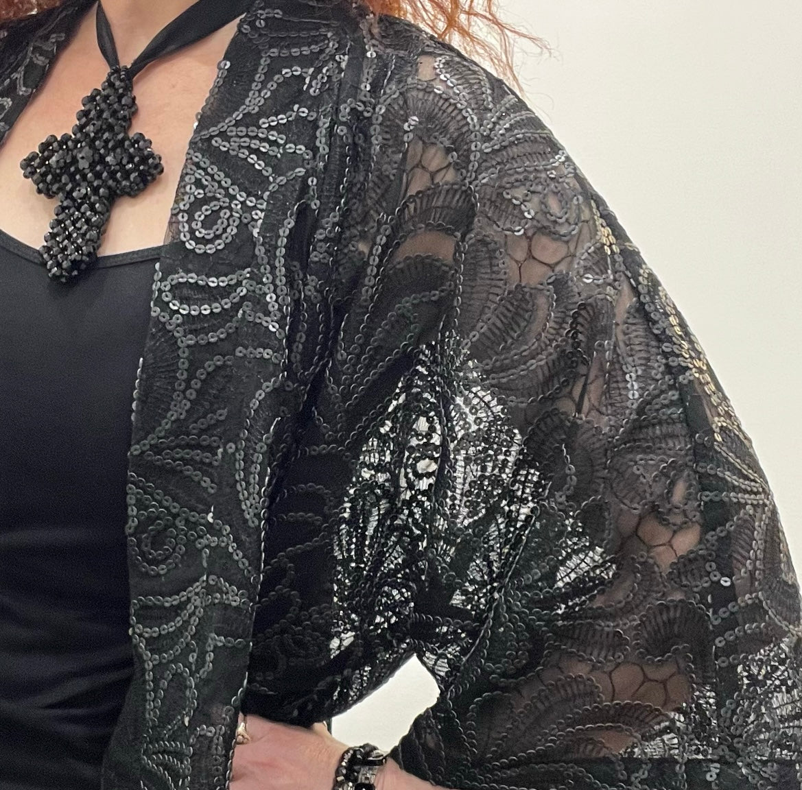 womens evening coat embroidered net with sequins jacket swing coat ladies clothing stylish clothing handmade in melbourne classy elegant clothing timeless pieces timeless clothing classic style unique clothing unique style ageless style luxe fabrics statement clothing statement style evening style clothing womens clothing made in australia eloise the label
