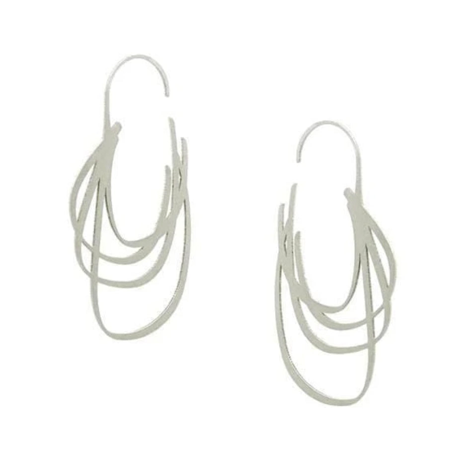 drop earrings handmade statement earrings gold handmade in melbourne australian made jewellery eloise the label