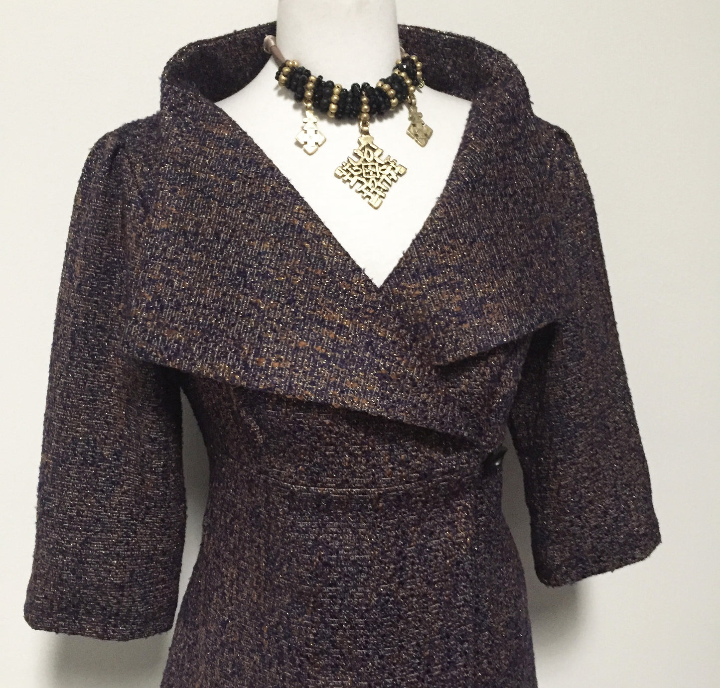 womens coat dress ladies apparel stylish clothing handmade in melbourne classy elegant clothing timeless pieces timeless clothing classic style unique clothing unique style ageless style luxe fabrics statement clothing statement style evening style clothing purple jacket womens clothing made in australia eloise the label