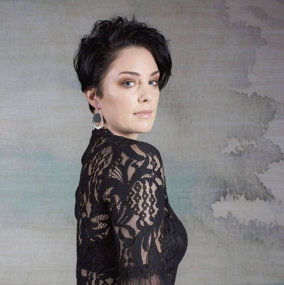 drop earrings handmade statement earrings gold handmade in melbourne australian made jewellery eloise the label