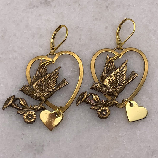 Lovebird Earrings