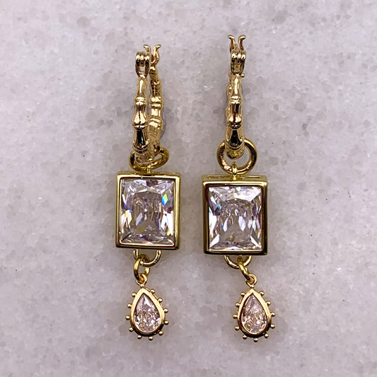 Opulence Gold Drop Earrings