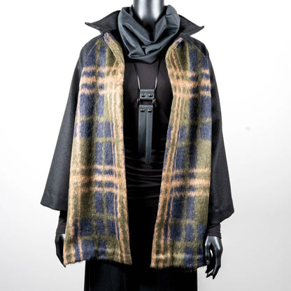 Abbey Coat - Wool Plaid