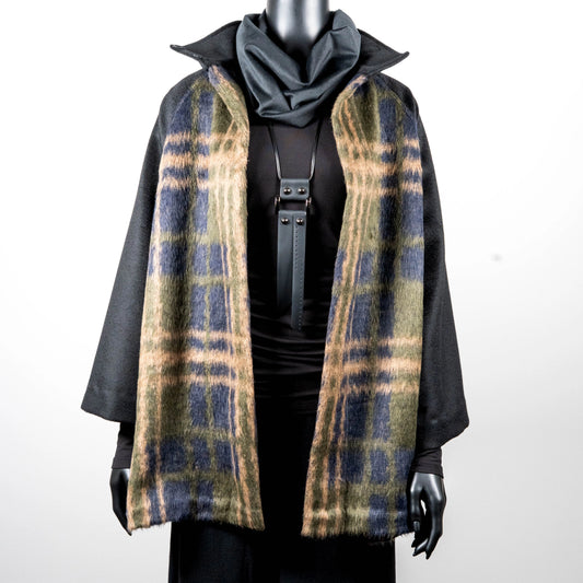 Abbey Coat - Wool Plaid