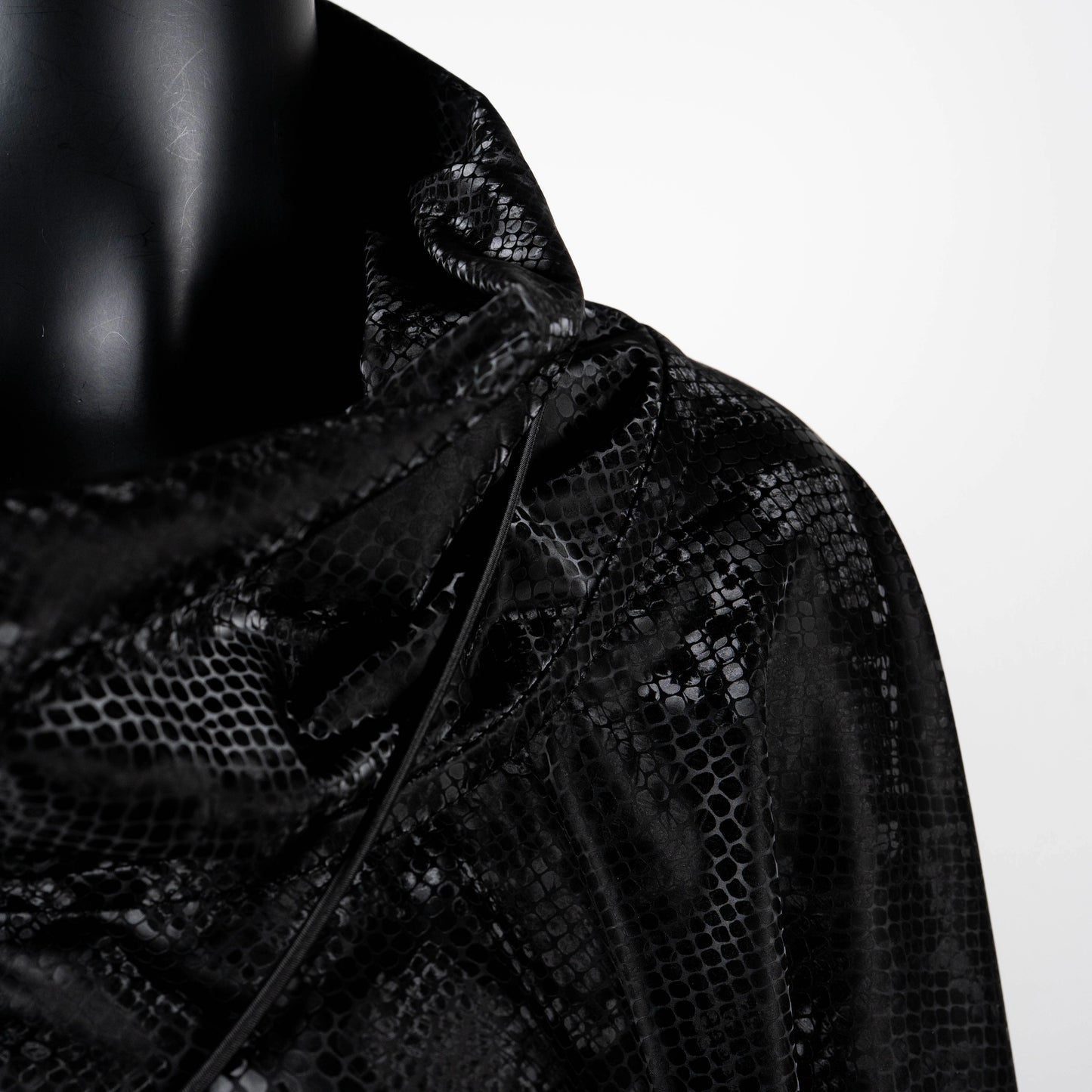 Cherish Wrap - Black Snakeskin