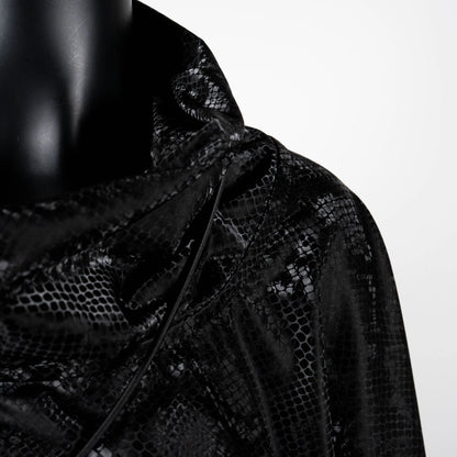 Cherish Wrap - Black Snakeskin