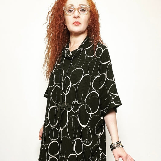 Ebony Tunic - Circles