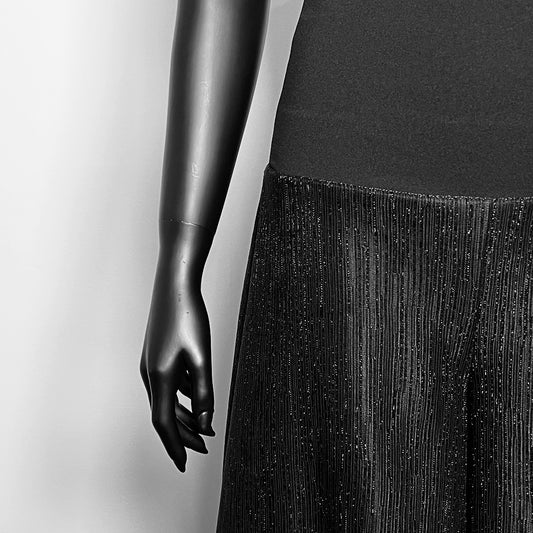 Flared Pant - Black Sparkle