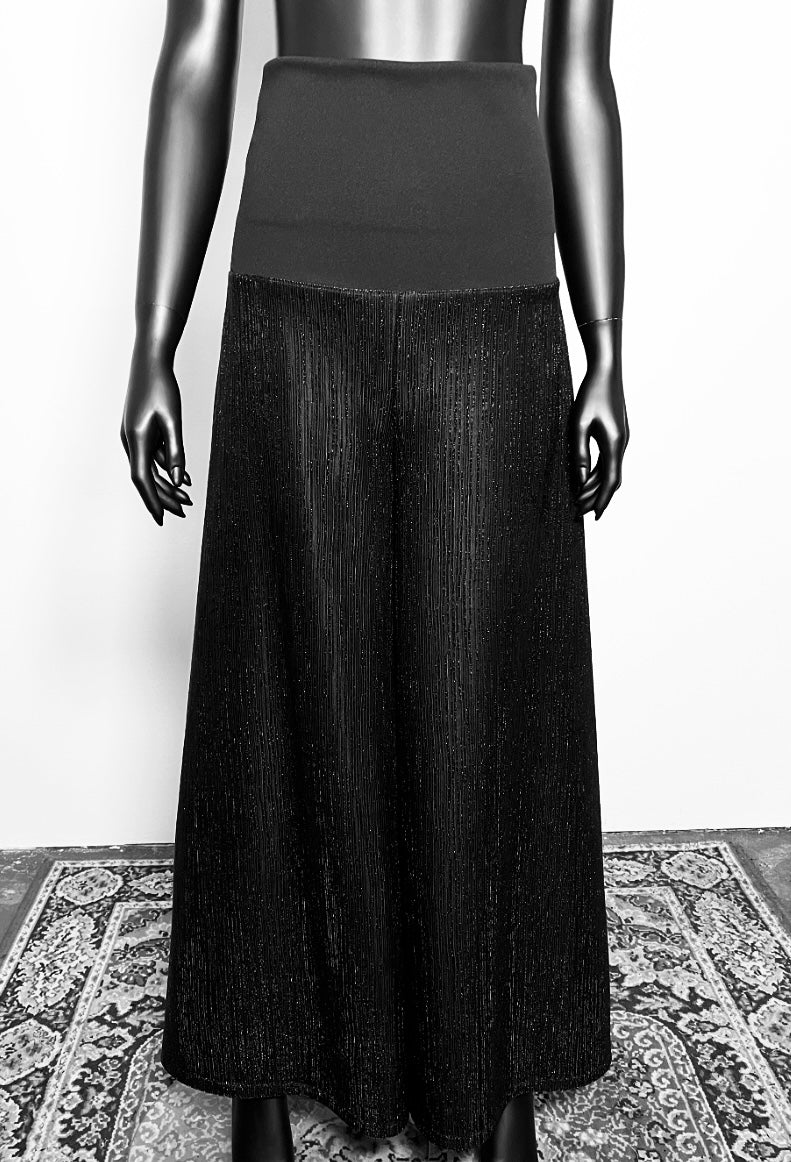 Flared Pant - Black Sparkle