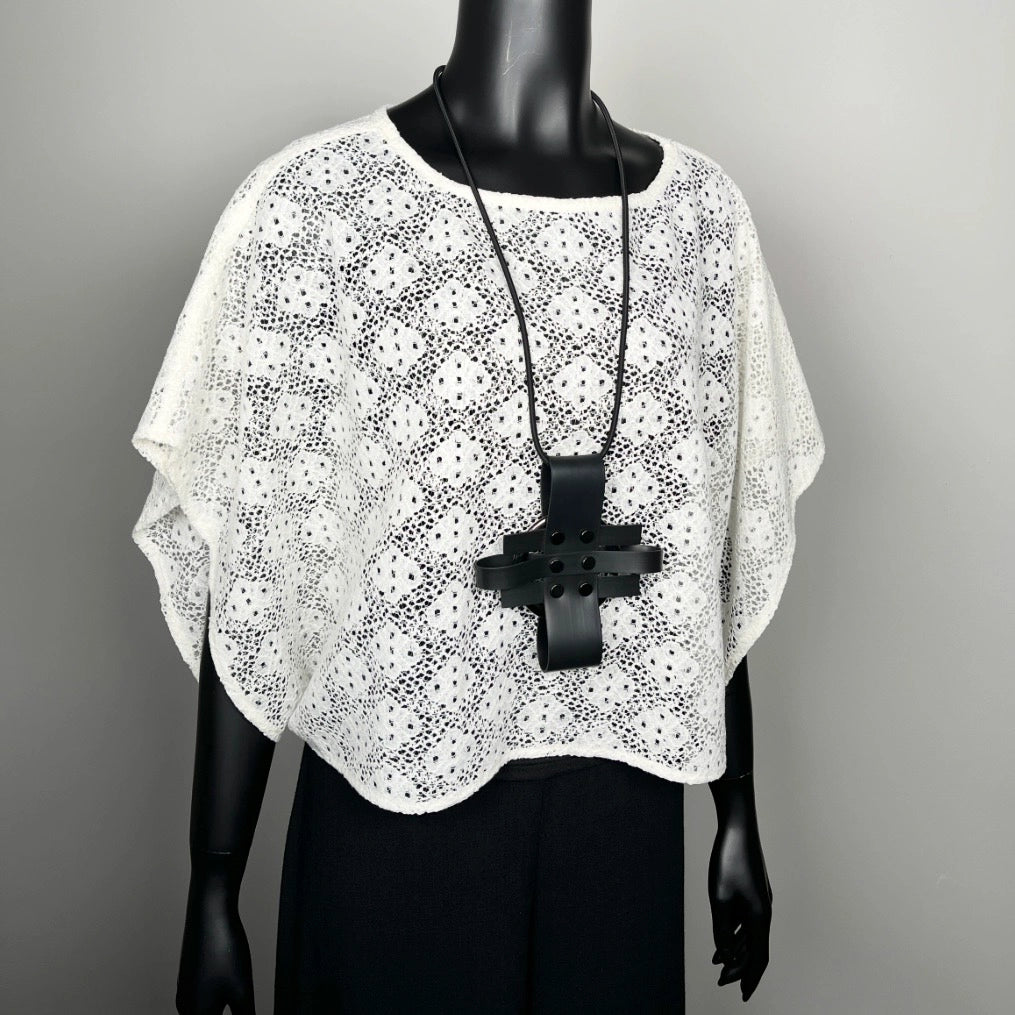 Florence Top - Ivory Cotton Lace