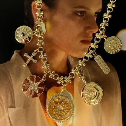 Golden Charms Necklace