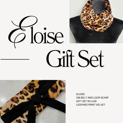 Eloise Obi Belt & Loop Scarf Gift Set