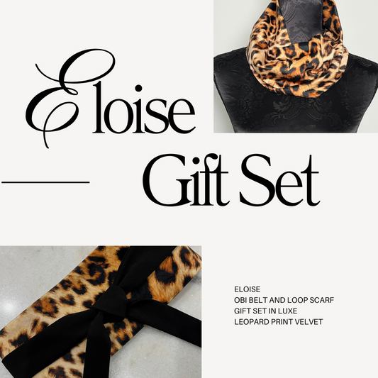 Eloise Obi Belt & Loop Scarf Gift Set