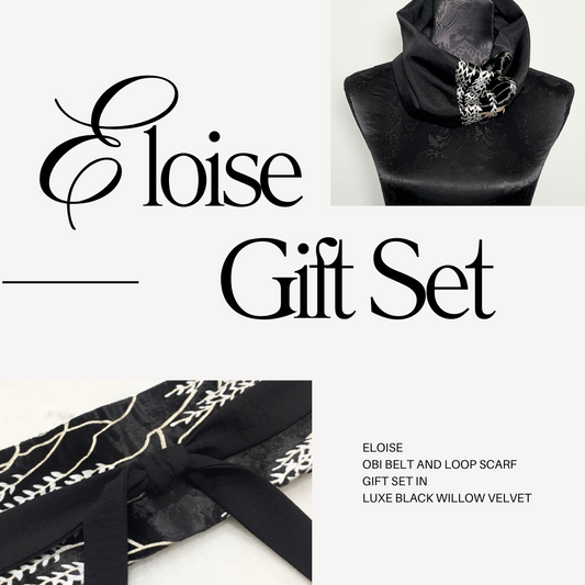 Eloise Obi Belt & Loop Scarf Set