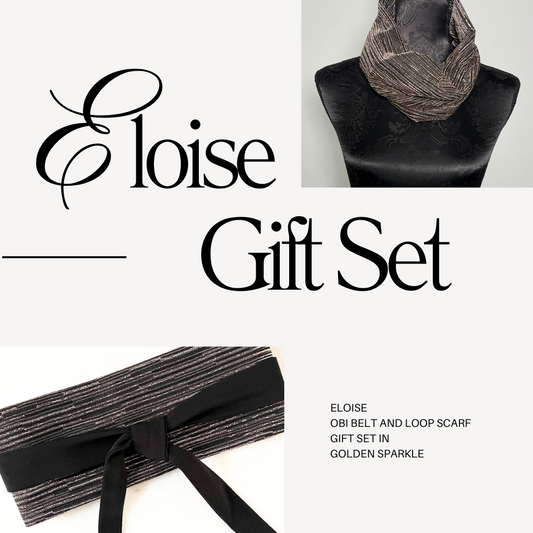 Eloise Obi Belt & Loop Scarf Gift Set