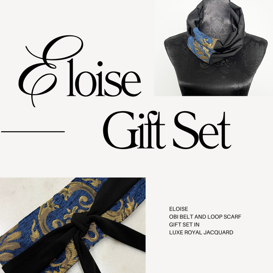 Eloise Obi Belt & Loop Scarf Gift Set