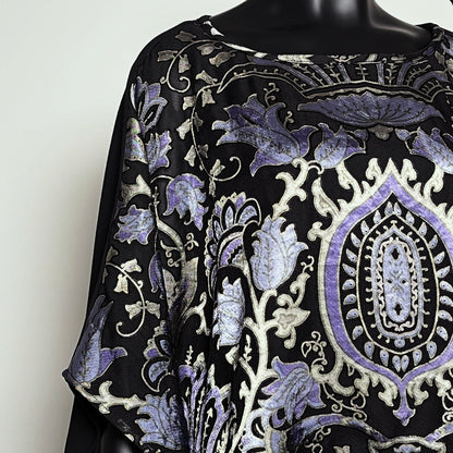 Havana Top - Purple Floral