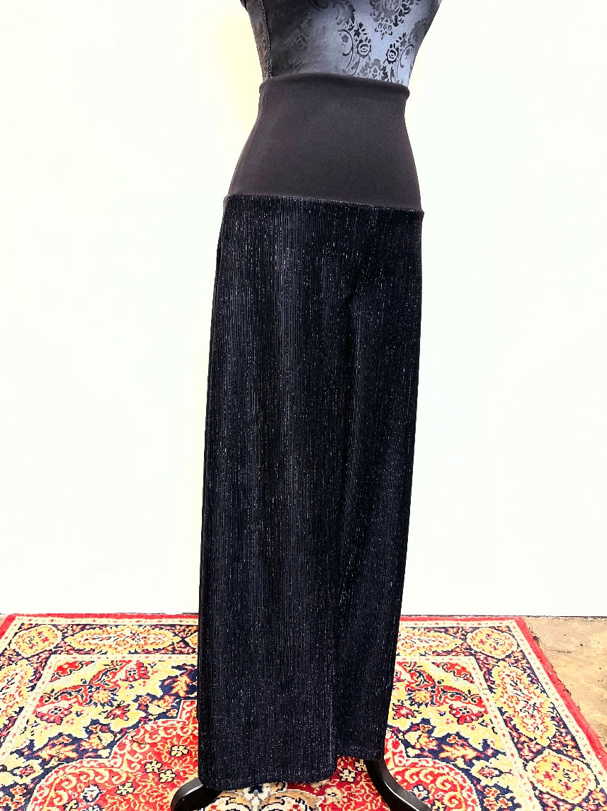 black wide leg pant ladies evening wear event wear apparel stylish clothing handmade in melbourne classy elegant clothing timeless pieces timeless clothing classic style unique clothing unique style ageless style luxe fabrics statement clothing statement style evening style clothing womens clothing made in australia eloise the label