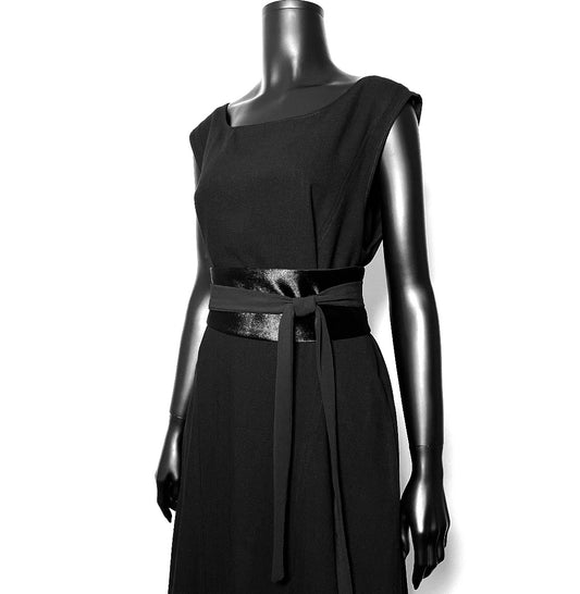 black linen dress ladies evening wear event wear apparel stylish clothing handmade in melbourne classy elegant clothing timeless clothing classic style oversized dress unique clothing unique style ageless style luxe fabrics statement clothing statement style evening style clothing womens clothing made in australia eloise the label