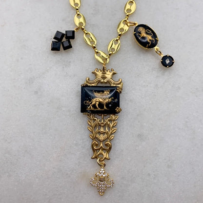 Jungle Luxe Regal Lion Necklace