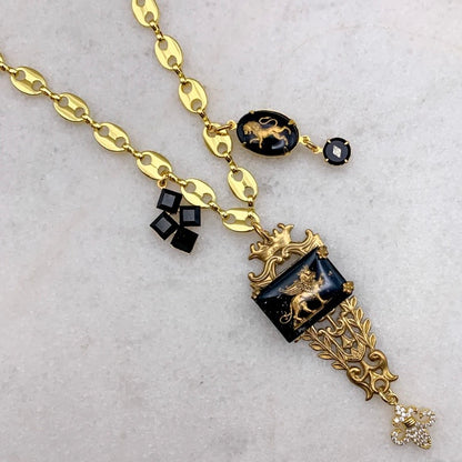 Jungle Luxe Regal Lion Necklace