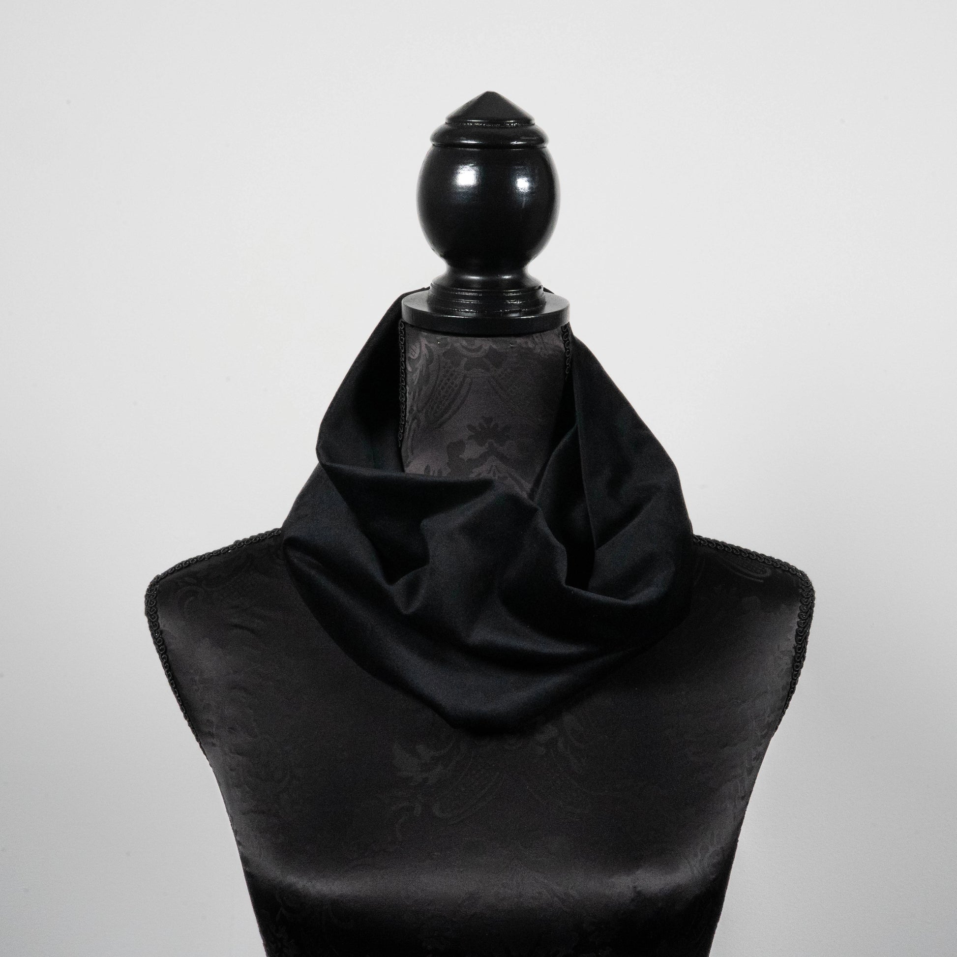 Black velvet infinity scarf  loop scarf melbourne made eloise the label