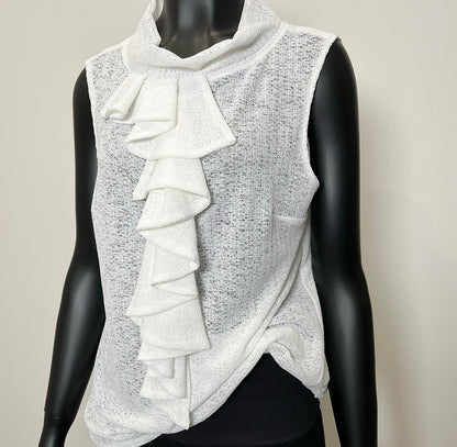 front flounce ladies top apparel stylish clothing handmade in melbourne classy elegant clothing timeless pieces timeless clothing classic style unique clothing unique style ageless style luxe fabrics statement clothing statement style evening style clothing womens clothing made in australia eloise the label