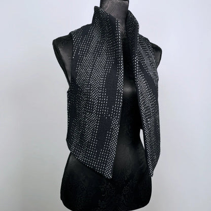 Black and white ladies vest event wear evening wear melbourne made eloise the label 
