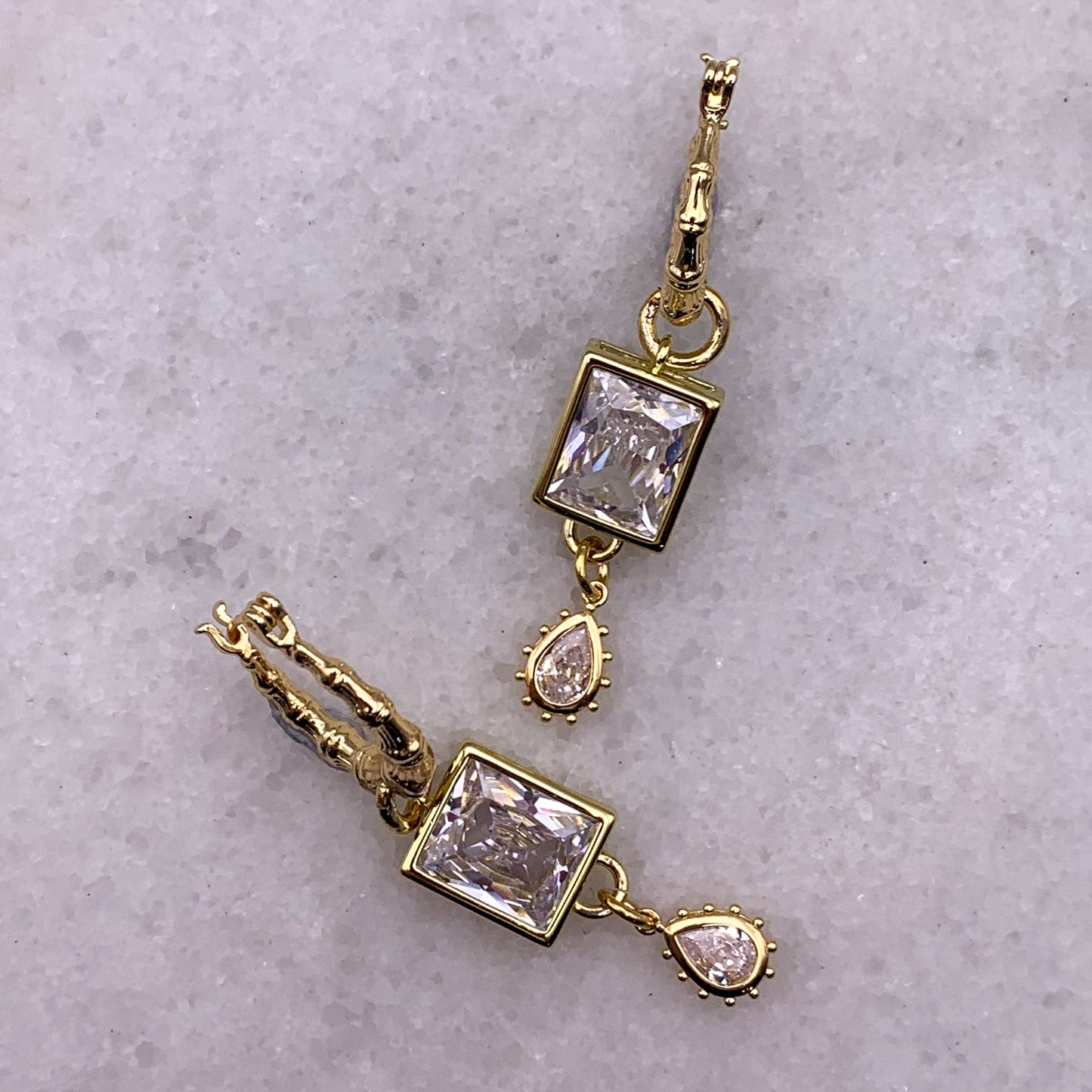 Opulence Gold Drop Earrings