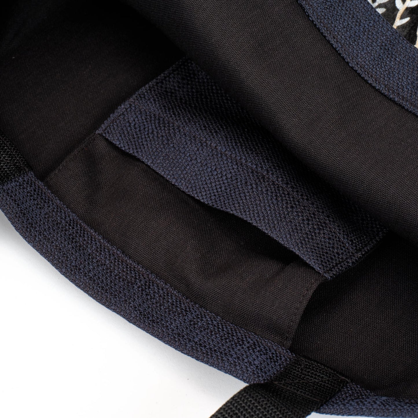 Black tote bag with gold and silver willow vine print black velvet remnant fabric front pocket matching purse set fully lined made in Melbourne Eloise the label