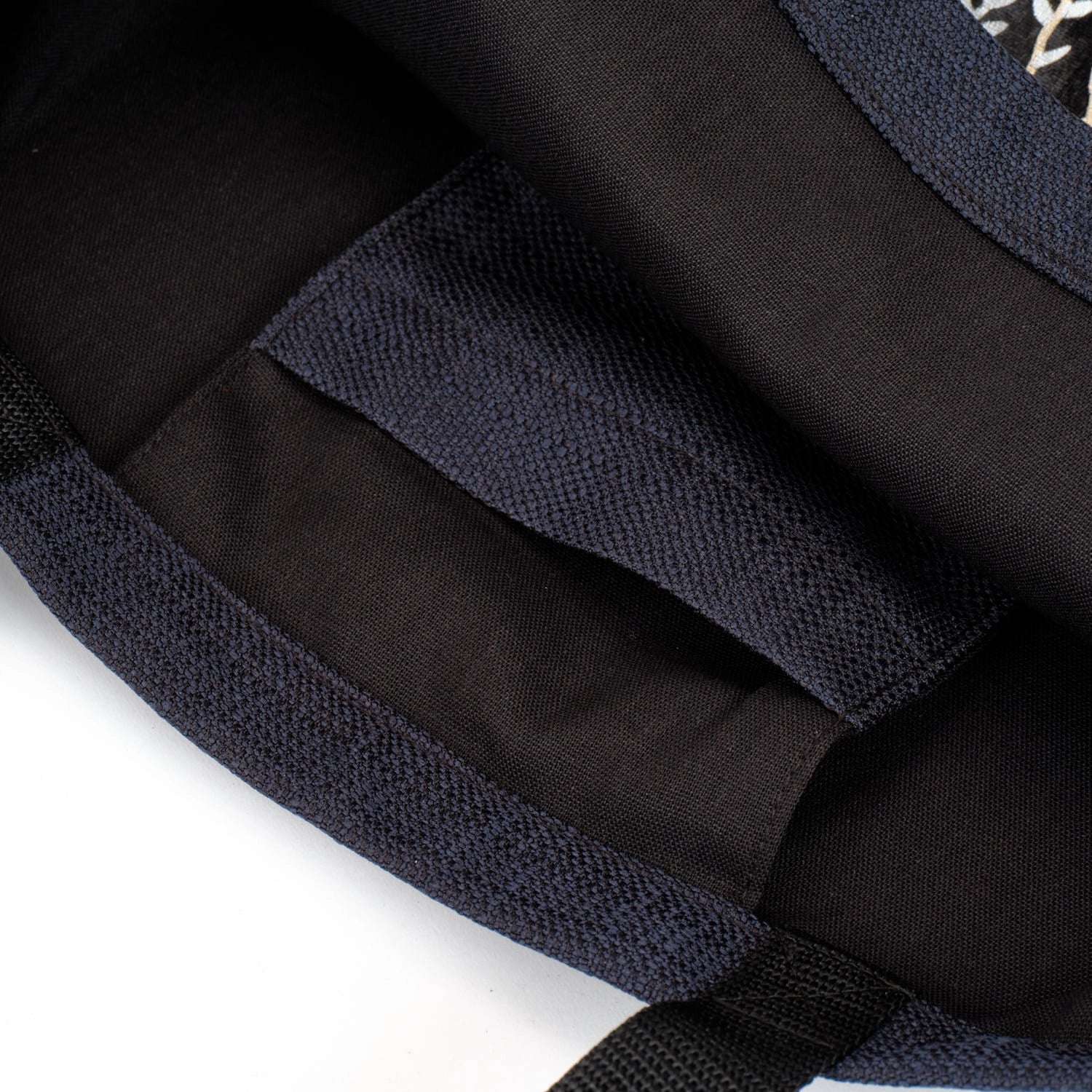 Black tote bag with gold and silver willow vine print black velvet remnant fabric front pocket matching purse set fully lined made in Melbourne Eloise the label