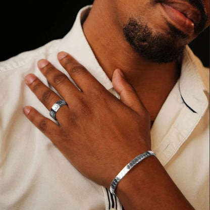 Snake Scale Cuff Bracelet