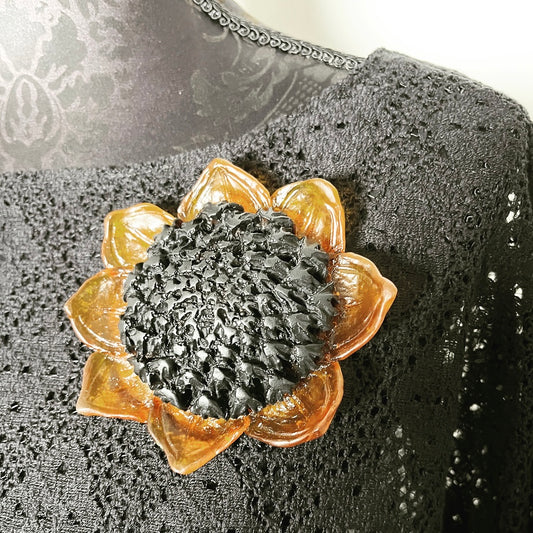 waratah resin brooch statement brooch jewellery handmad in melbourne made jewellery bold eloise the label