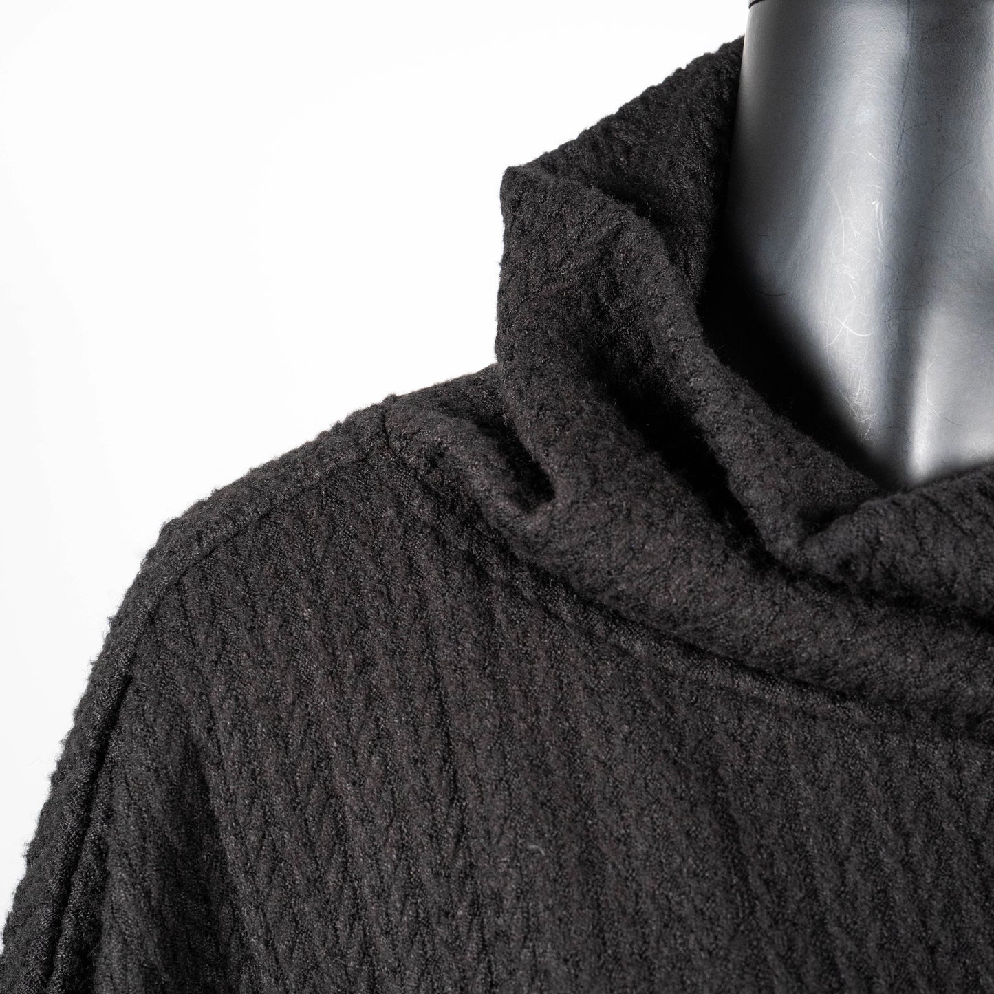 Whisper Top - Black Jacquard Knit
