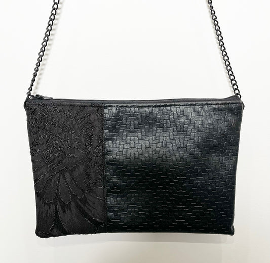 jacquard brocade bag handmade in melbourne shoulder bag evening purse fabric bag stylish bag unique bag statement accessories australian made bags eloise the label