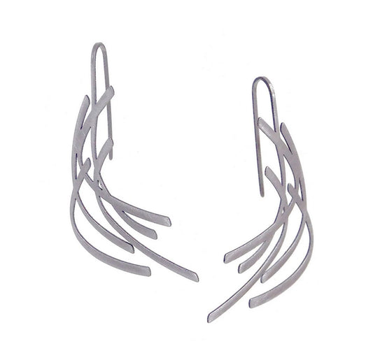 handmade statement earrings gold handmade in melbourne australian made jewellery eloise the label