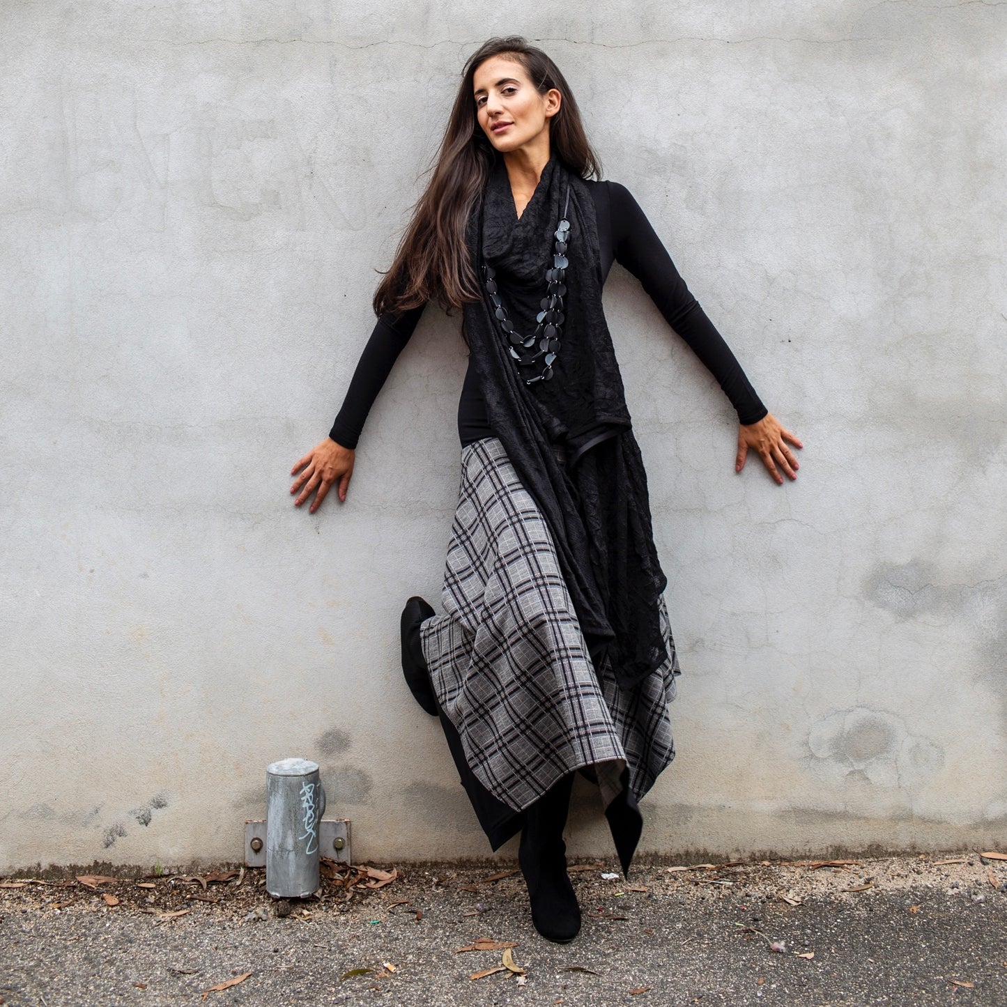  womens black wrap ladies apparel stylish clothing handmade in melbourne classy elegant clothing timeless pieces timeless clothing classic style unique clothing unique style ageless style luxe fabrics statement clothing statement style evening style clothing black womens clothing made in australia eloise the label
