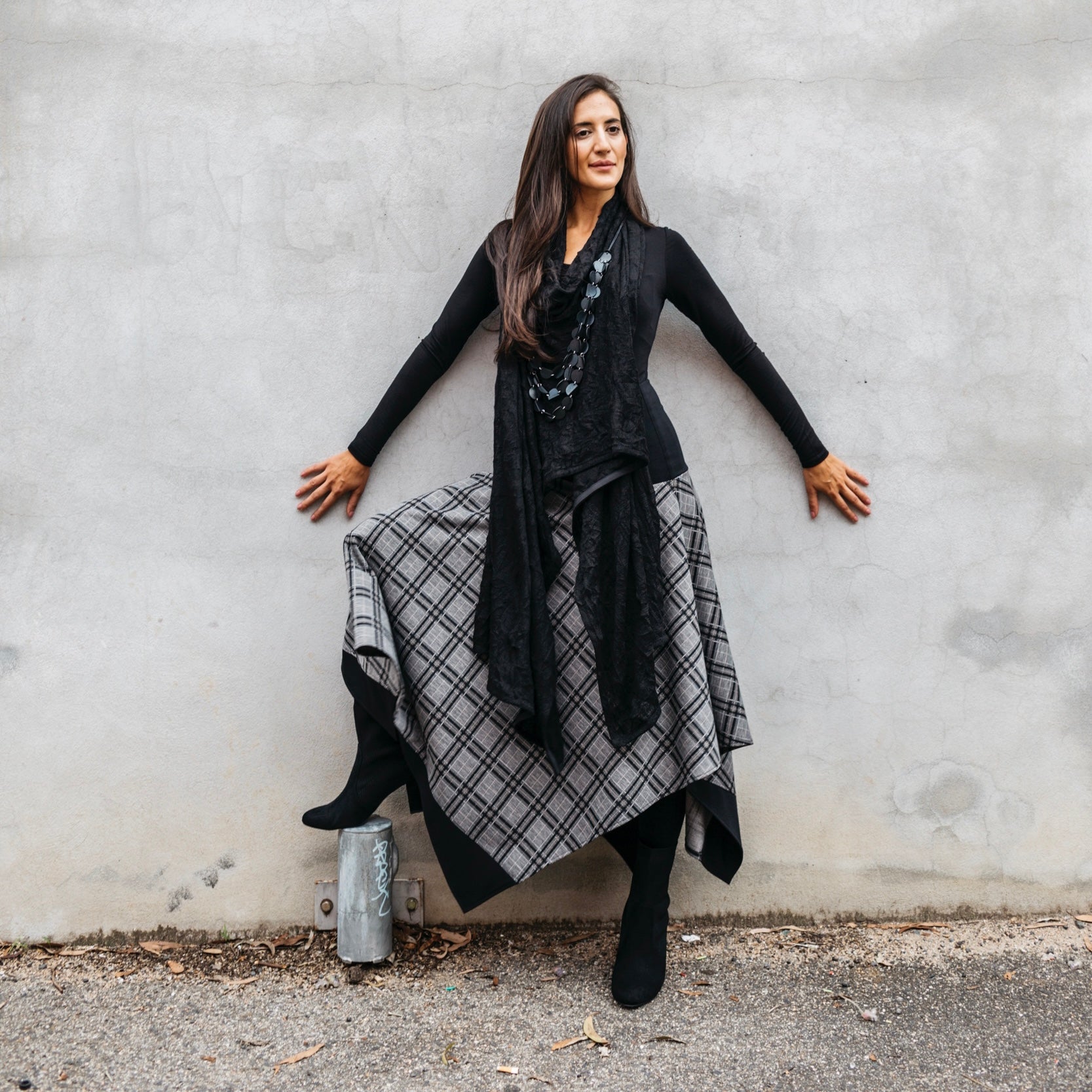 womens black wrap ladies apparel stylish clothing handmade in melbourne classy elegant clothing timeless pieces timeless clothing classic style unique clothing unique style ageless style luxe fabrics statement clothing statement style evening style clothing black womens clothing made in australia eloise the label