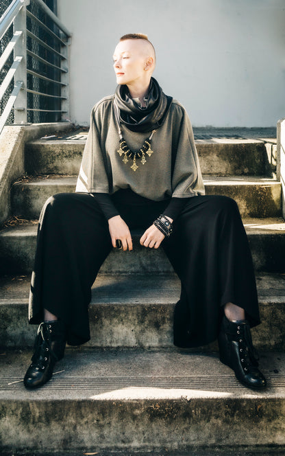 gold top ladies top womens apparel batwing sleeve stylish clothing handmade in melbourne classy elegant clothing timeless pieces timeless clothing classic style unique clothing unique style ageless style luxe fabrics statement clothing statement style clothing womens clothing made in australia eloise the label