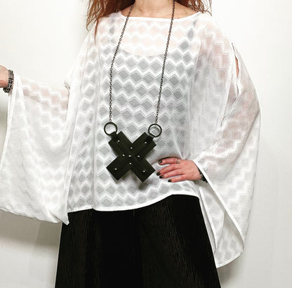 White georgette top ladies top womens apparel ladies top stylish clothing handmade in melbourne classy elegant clothing timeless pieces timeless clothing classic style unique clothing unique style ageless style luxe fabrics statement clothing statement style clothing womens clothing made in australia eloise the label