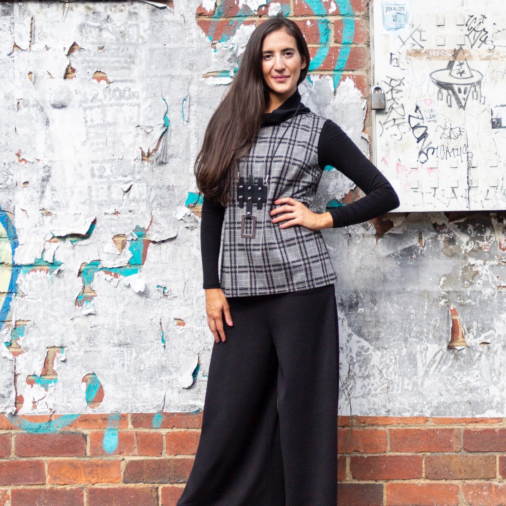 wide leg pant black crepe ladies apparel high waisted pant stylish clothing handmade in melbourne classy elegant clothing timeless pieces timeless clothing classic style unique clothing unique style ageless style luxe fabrics statement clothing statement style evening style clothing womens clothing made in australia eloise the label