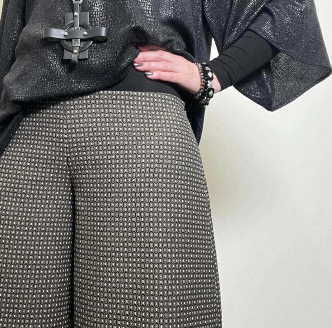 wide leg pant jacquard pants high waisted pant ladies apparel stylish clothing handmade in melbourne classy elegant clothing timeless pieces timeless clothing classic style unique clothing unique style ageless style luxe fabrics statement clothing statement style evening style clothing womens clothing made in australia eloise the label